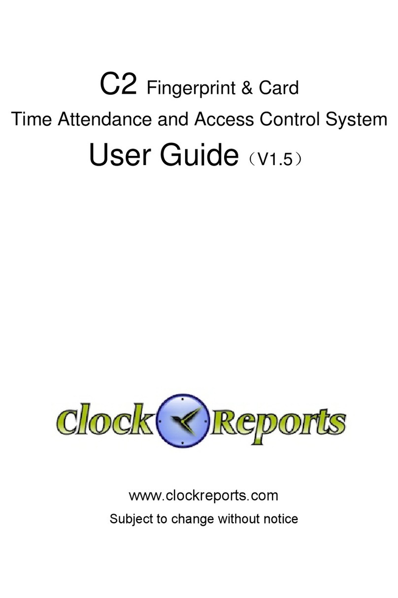 ClockReports C2 Bedienungsanleitung