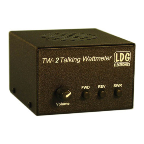 LDG TW-2 Bedienungsanleitung