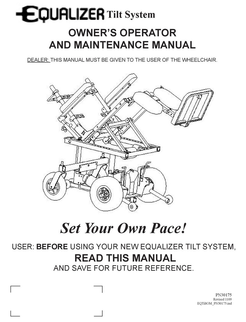 Equalizer TILT SYSTEM Handbuch