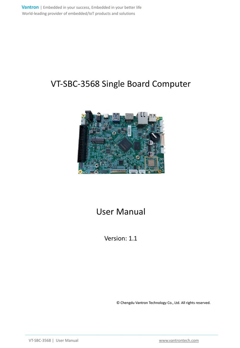 Vantron VT-SBC-3568 Bedienungsanleitung