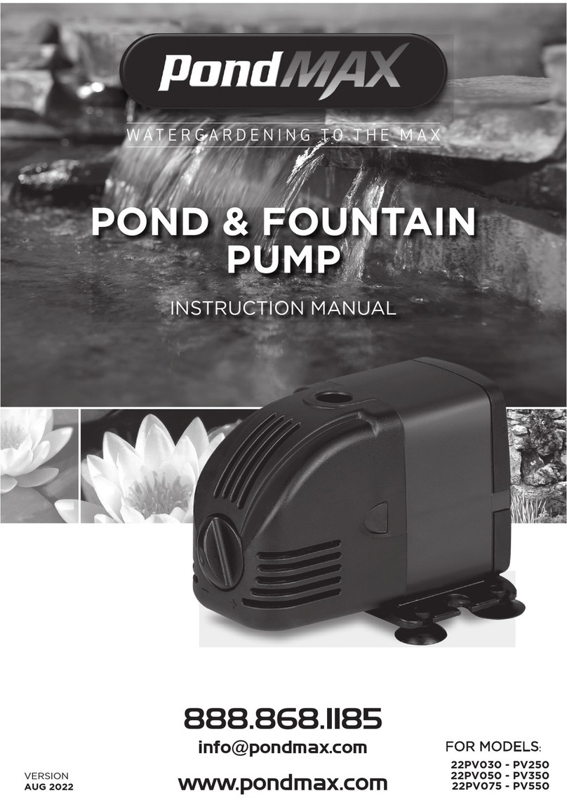 PondMAX PV250 Bedienungsanleitung