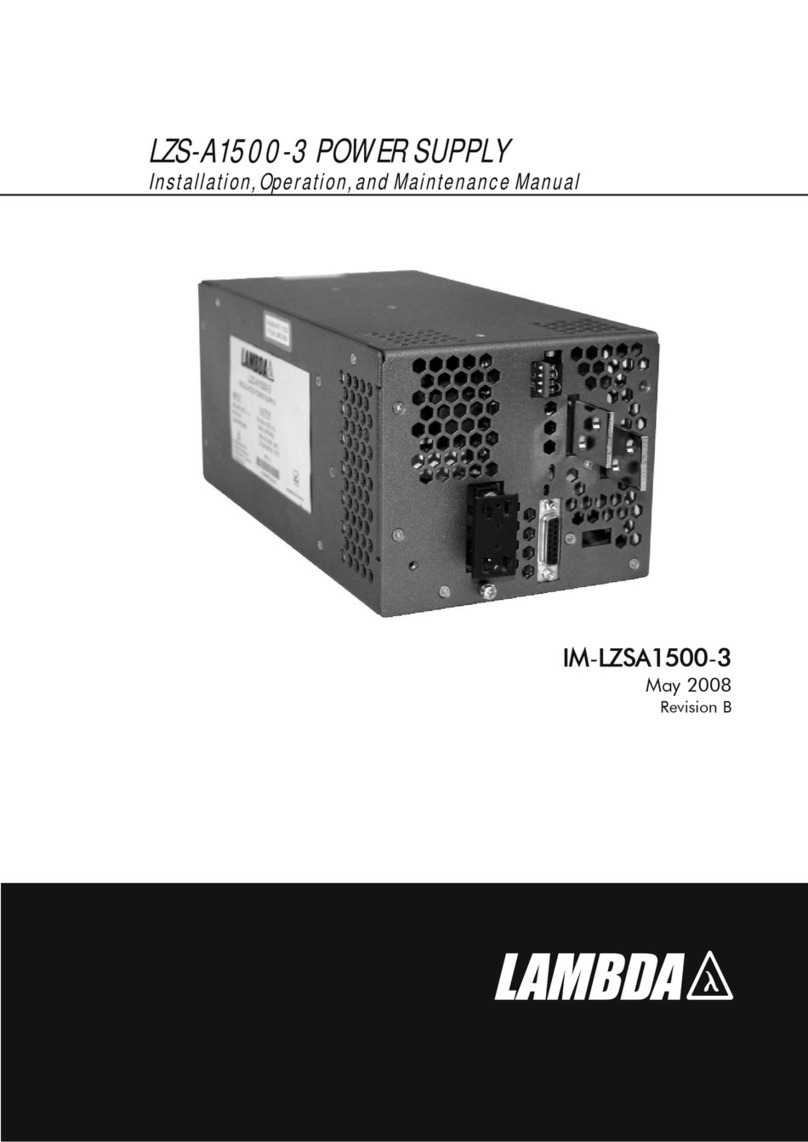 Lambda LZS-A1500-3 Bedienungsanleitung