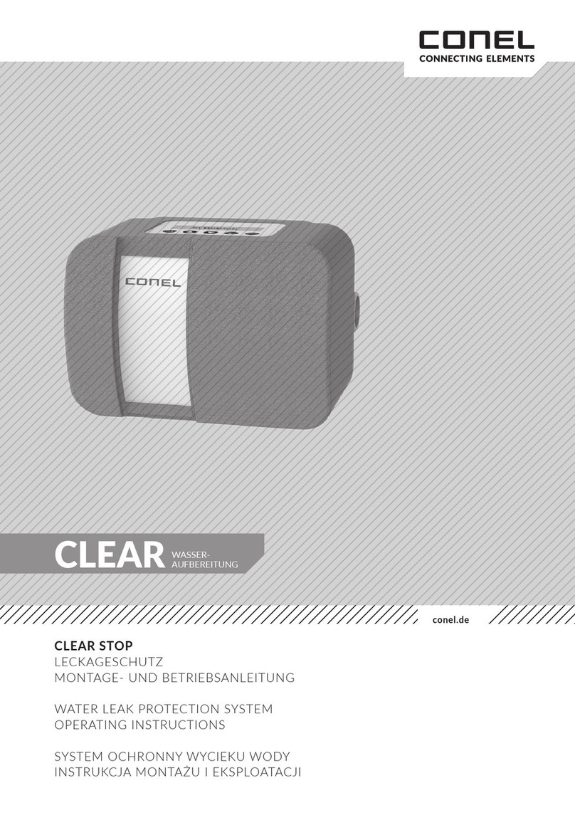 Conel CLEAR STOP Bedienungsanleitung