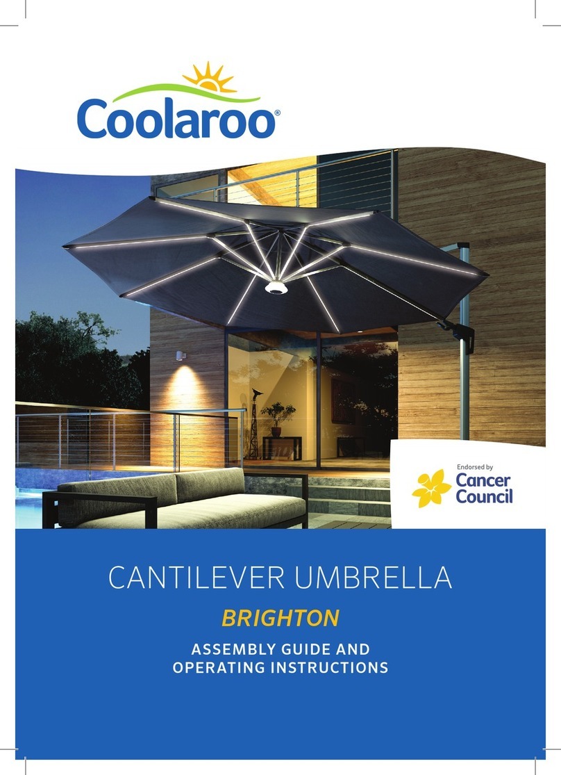 Coolaroo BRIGHTON Bedienungsanleitung