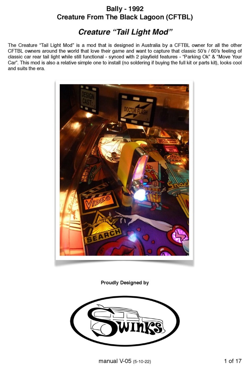 Swinks Tail Light Mod Bedienungsanleitung