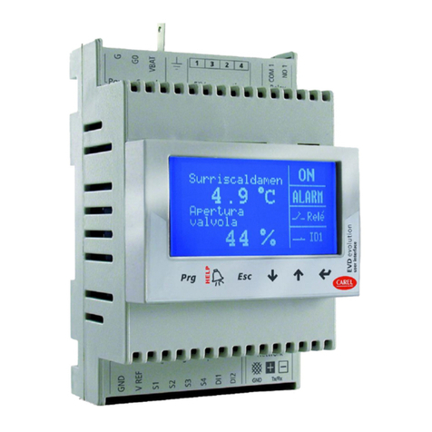 Carel EVD evolution Bedienungsanleitung