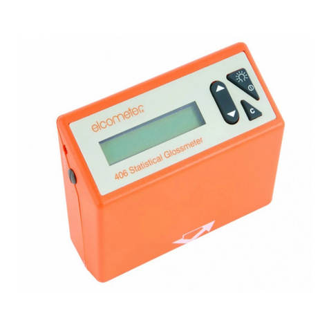 Elcometer Novo-Gloss 406 Bedienungsanleitung