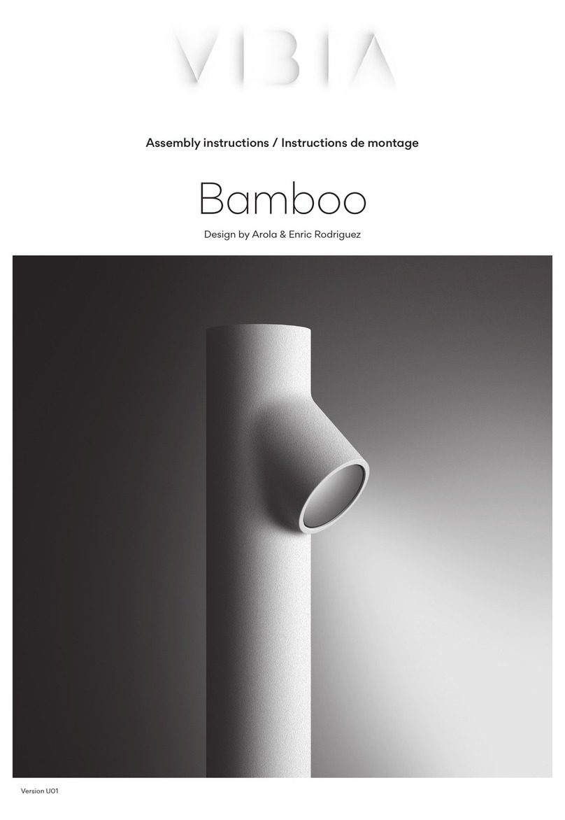 VIBIA Bamboo 4803 Bedienungsanleitung VIBIA Bamboo 4803 Bedienungsanleitung