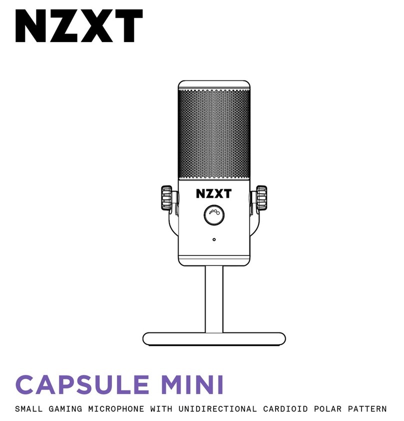NZXT CAPSULE MINI Bedienungsanleitung NZXT CAPSULE MINI Bedienungsanleitung