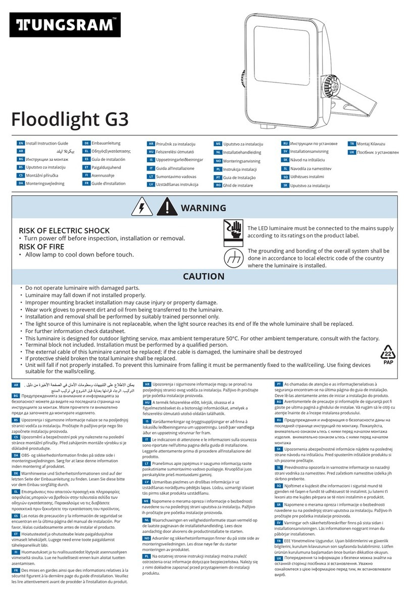 Tungsram G3 Konfigurationshandbuch Tungsram G3 Konfigurationshandbuch