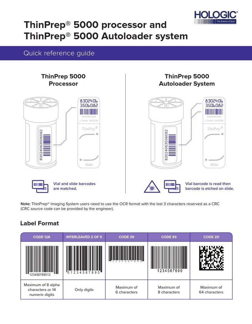 Hologic ThinPrep 5000 Bedienungsanleitung