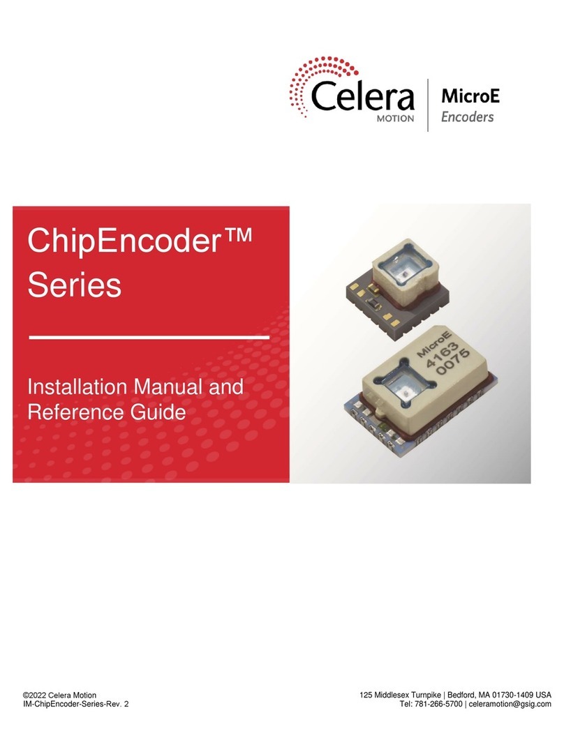 Celera Motion MicroE ChipEncoder Series Bedienungsanleitung