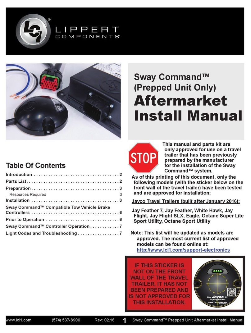 Lippert Components Sway Command Handbuch