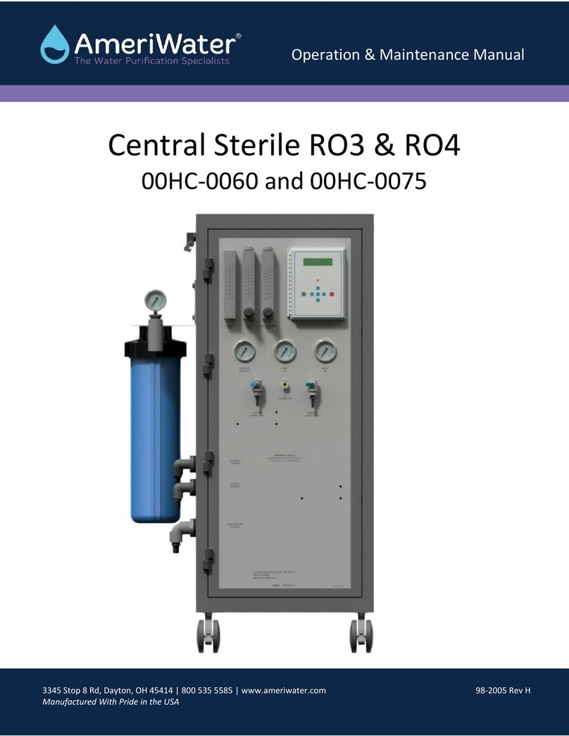 AmeriWater Central Sterile RO3 Handbuch