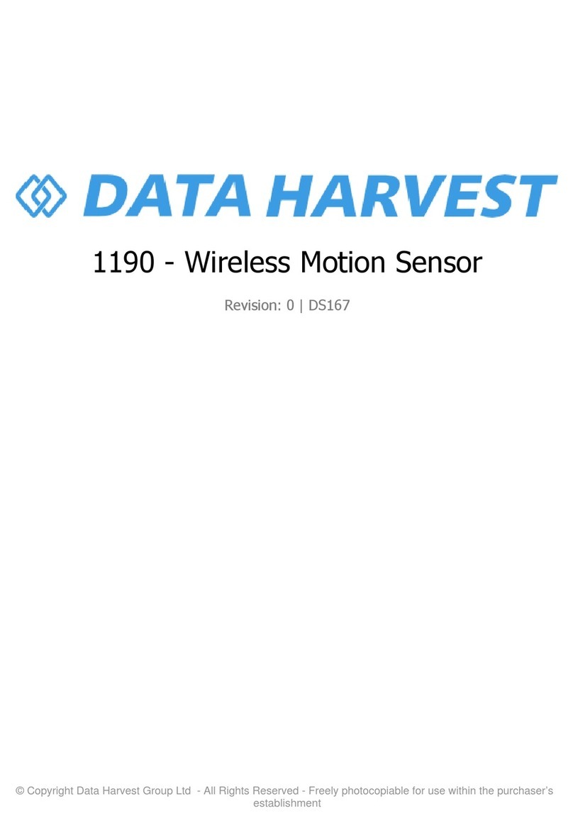 Data Harvest 1190 Bedienungsanleitung