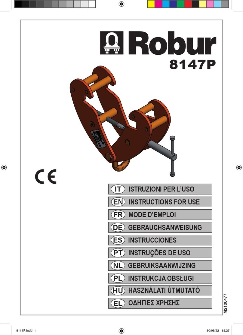 Robur 8147P Bedienungsanleitung