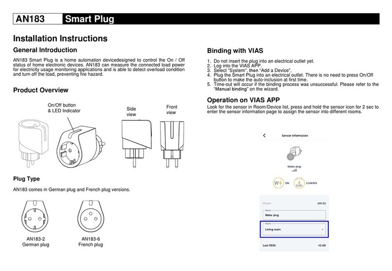 EVERSPRING AN183 Bedienungsanleitung