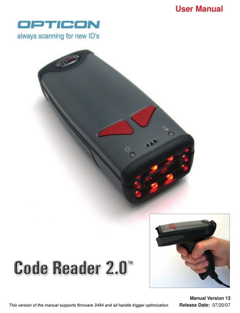 Opticon Code Reader 2.0 Bedienungsanleitung