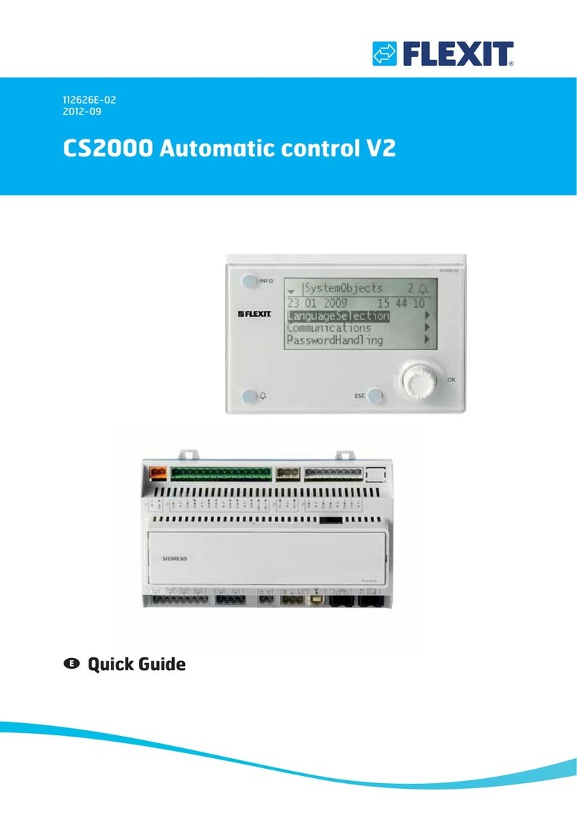 Flexit CS2000 Bedienungsanleitung