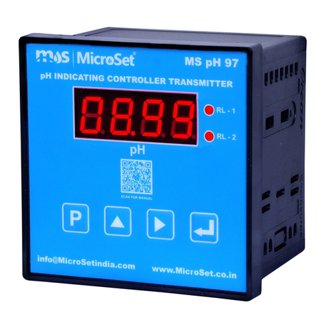 MicroSet MS pH 97 Bedienungsanleitung