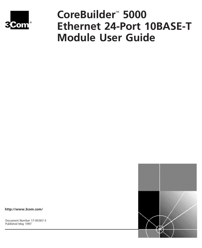 3Com CoreBuilder 5000 Bedienungsanleitung