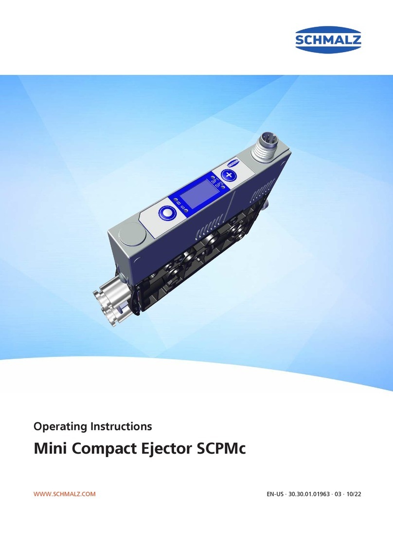 Schmalz Mini Compact Ejector SCPMc Bedienungsanleitung