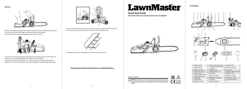 LawnMaster CLCS2425 Bedienungsanleitung