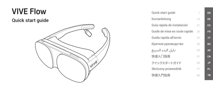 Vive Flow Bedienungsanleitung Vive Flow Bedienungsanleitung