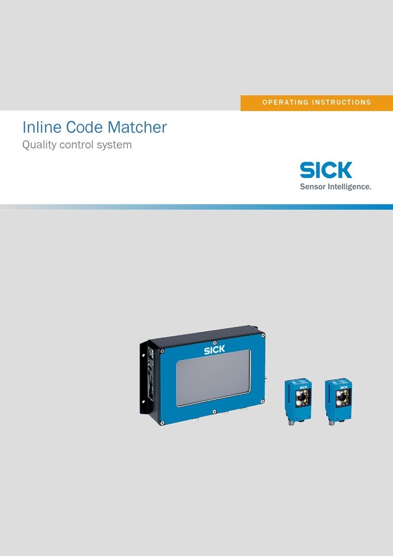 SICK Inline Code Matcher Bedienungsanleitung