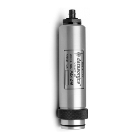 DATASONICS PSA-916 Bedienungsanleitung