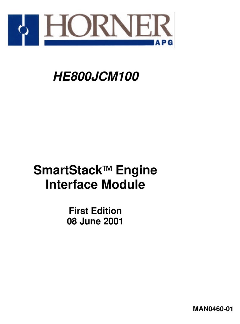 HORNER SmartStack HE800JCM100 Bedienungsanleitung