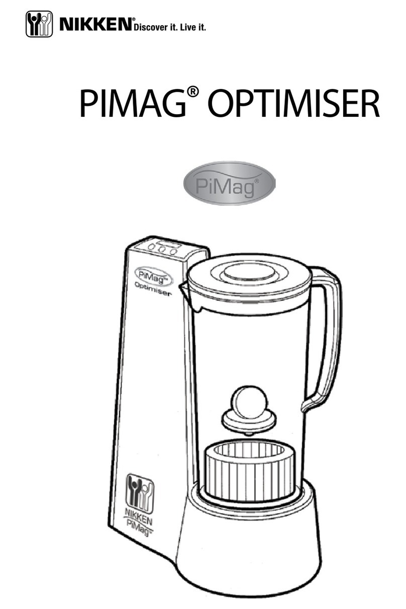 Nikken PiMag Optimiser Bedienungsanleitung
