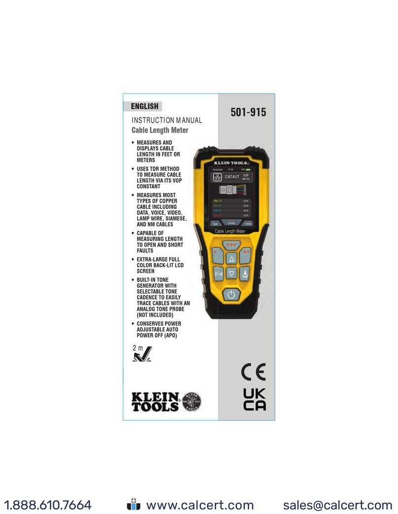 Klein Tools 501-915 Bedienungsanleitung