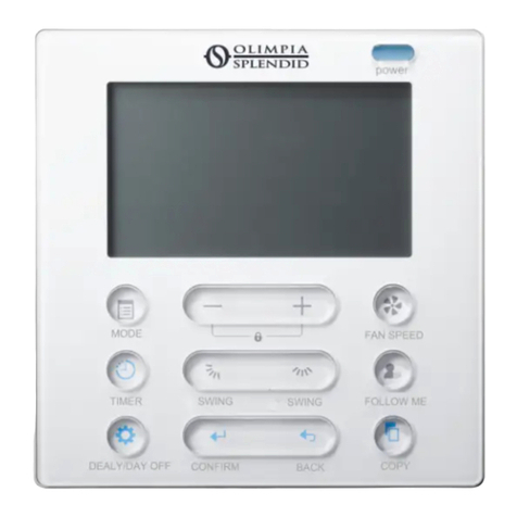 Olimpia splendid B0969 Bedienungsanleitung