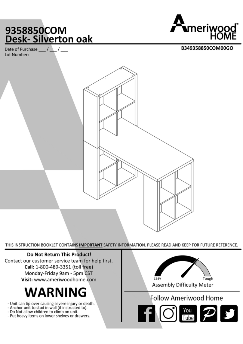 Ameriwood HOME 9358850COM Bedienungsanleitung