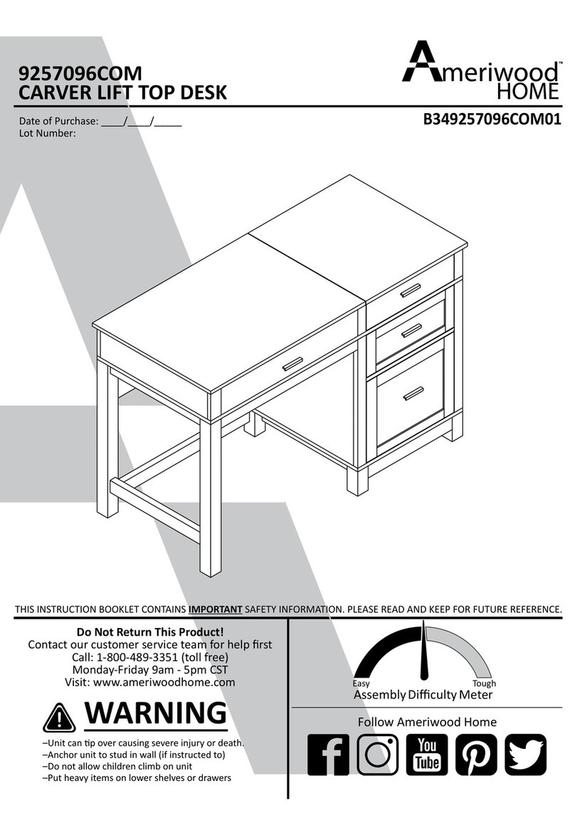 Ameriwood HOME 9257096COM Bedienungsanleitung