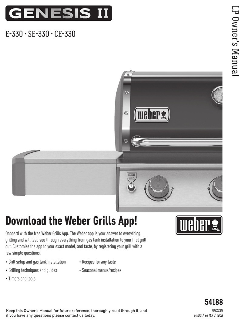 Weber GENESIS II E-330 Bedienungsanleitung