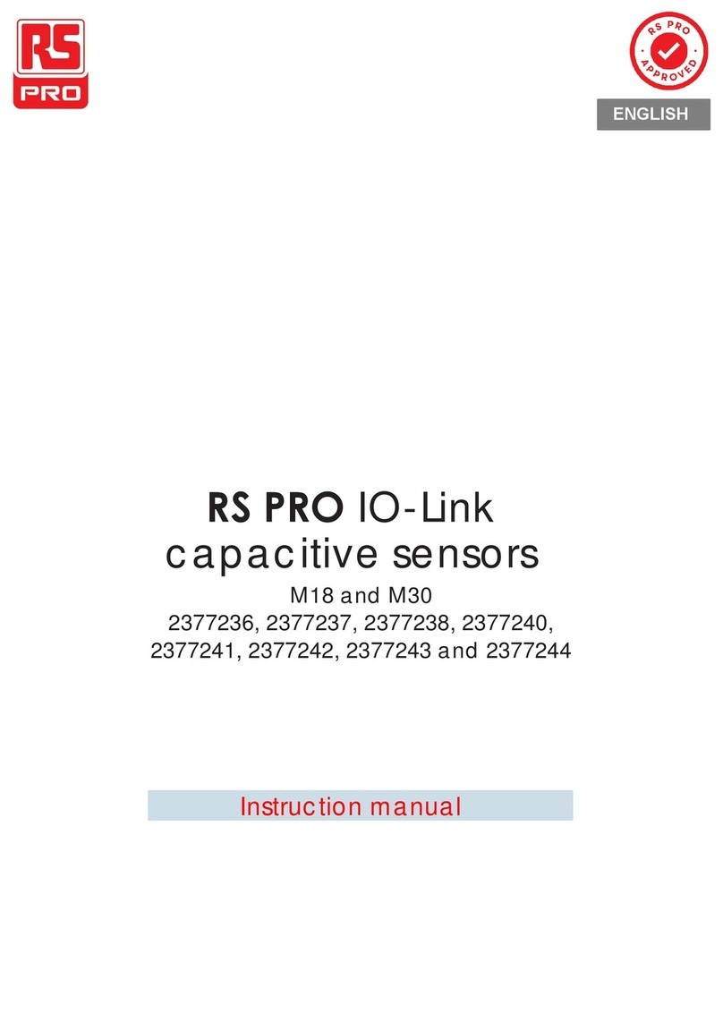 RS PRO M18 Bedienungsanleitung