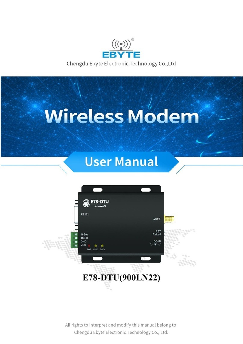 Ebyte E78-DTU Bedienungsanleitung