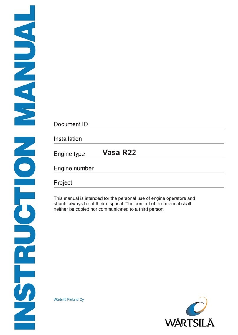 WÄRTSILÄ Vasa R22 Bedienungsanleitung