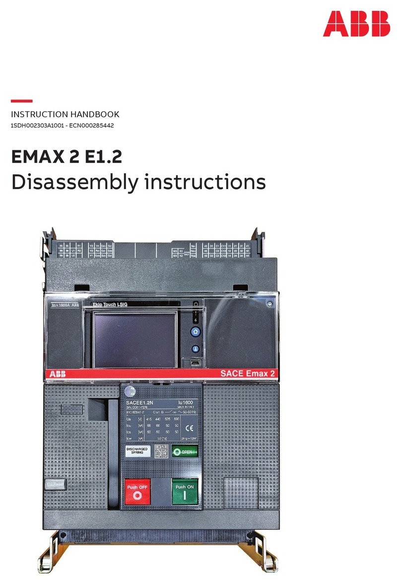 ABB SACE Emax 2 E1.2 Handbuch