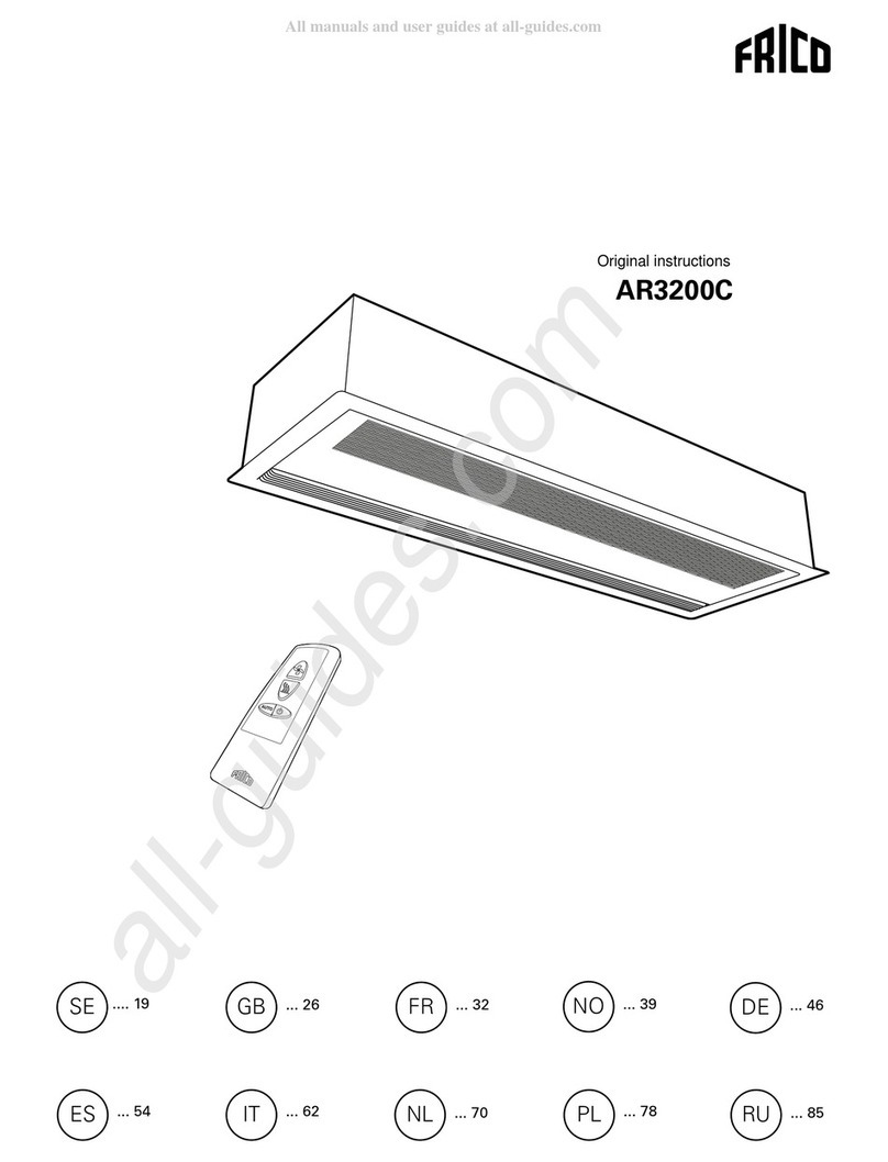 Frico AR3210CA Bedienungsanleitung