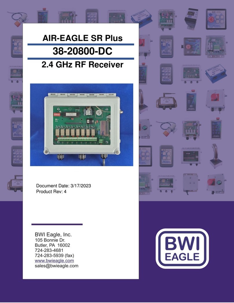 BWI Eagle AIR-EAGLE SR PLUS Bedienungsanleitung