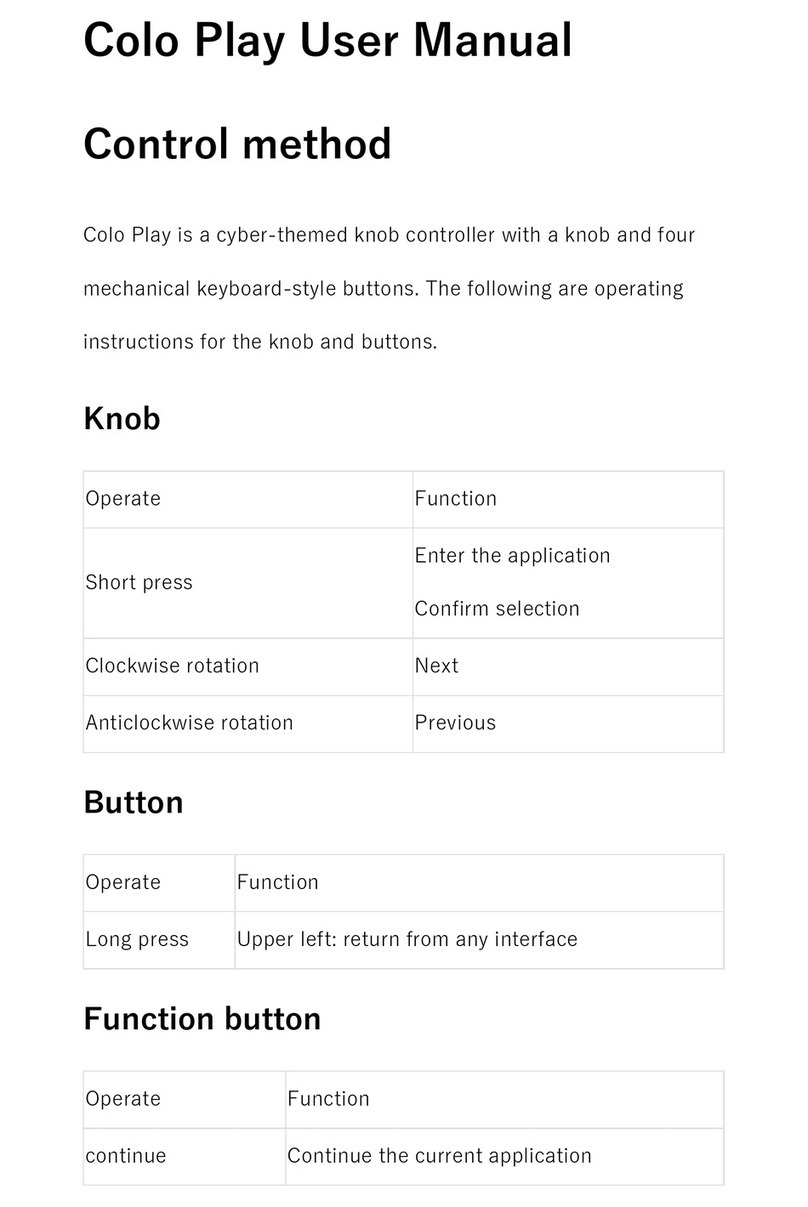 Cololight Colo Play Bedienungsanleitung