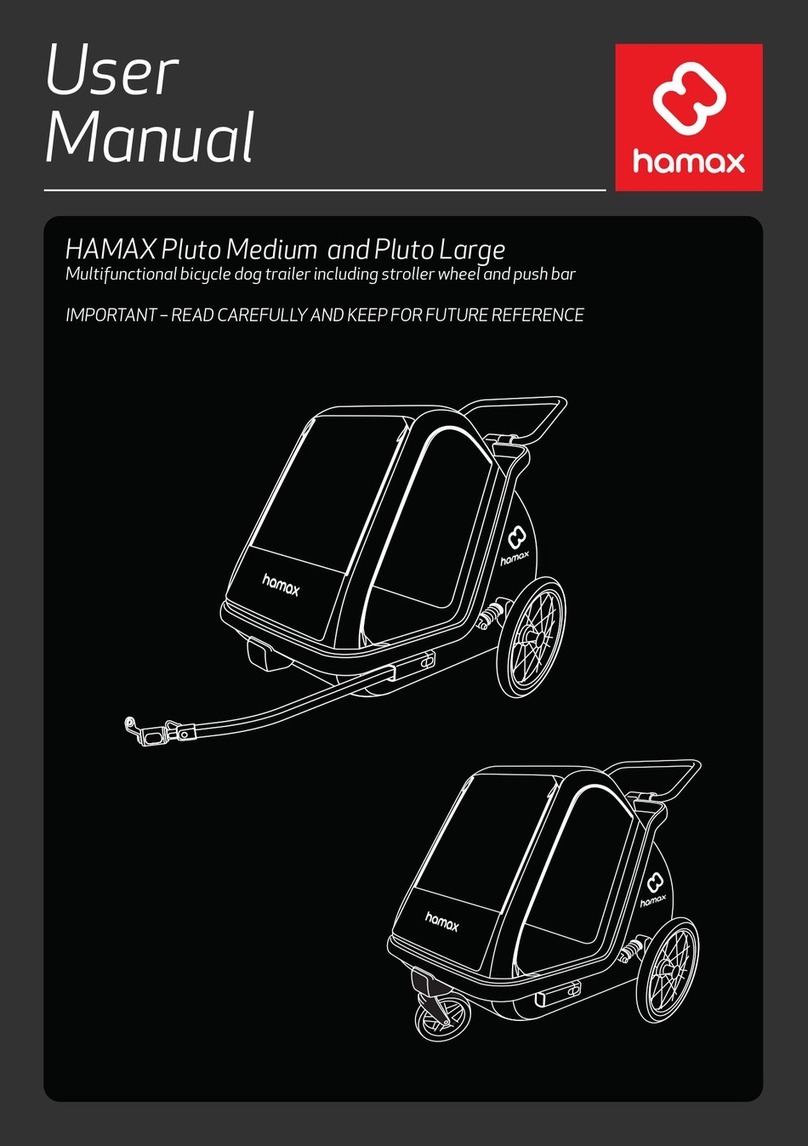 Hamax Pluto Medium Bedienungsanleitung