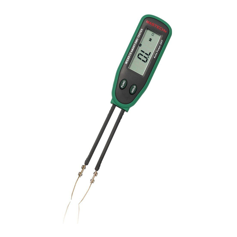 Mastech MS8910 Bedienungsanleitung