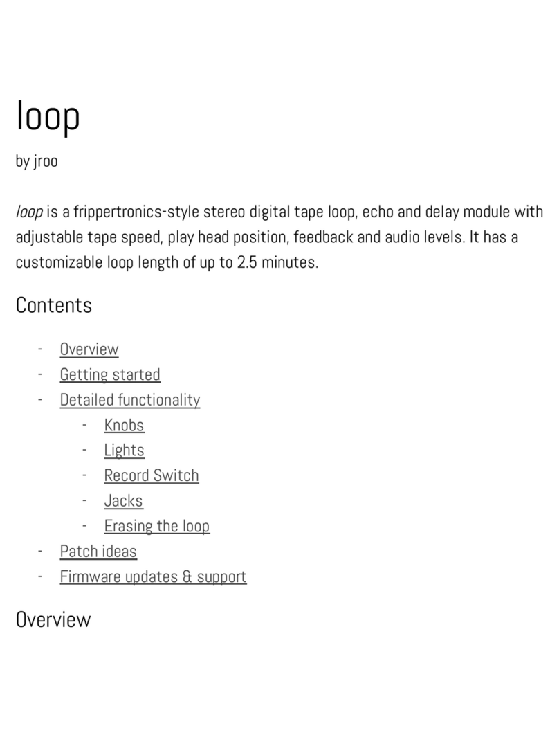 jroo loop Bedienungsanleitung