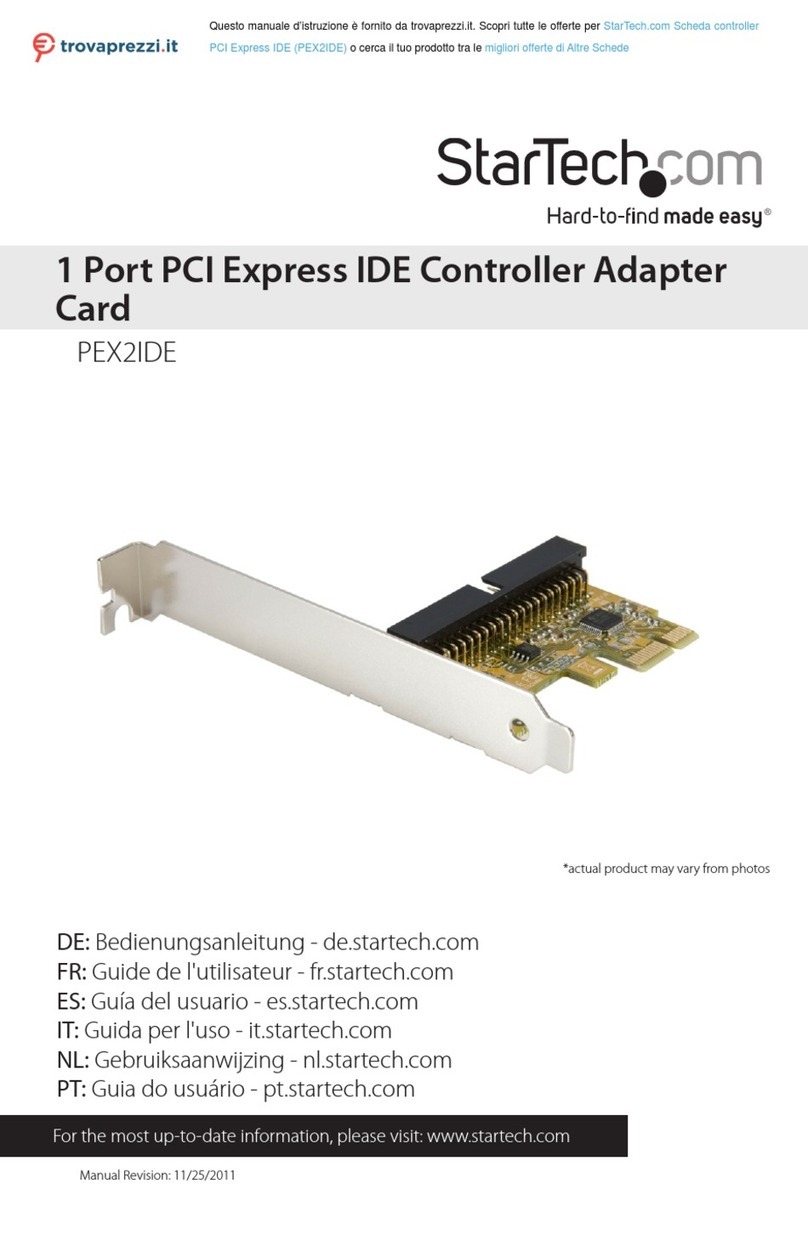 StarTech.com PEX2IDE Bedienungsanleitung