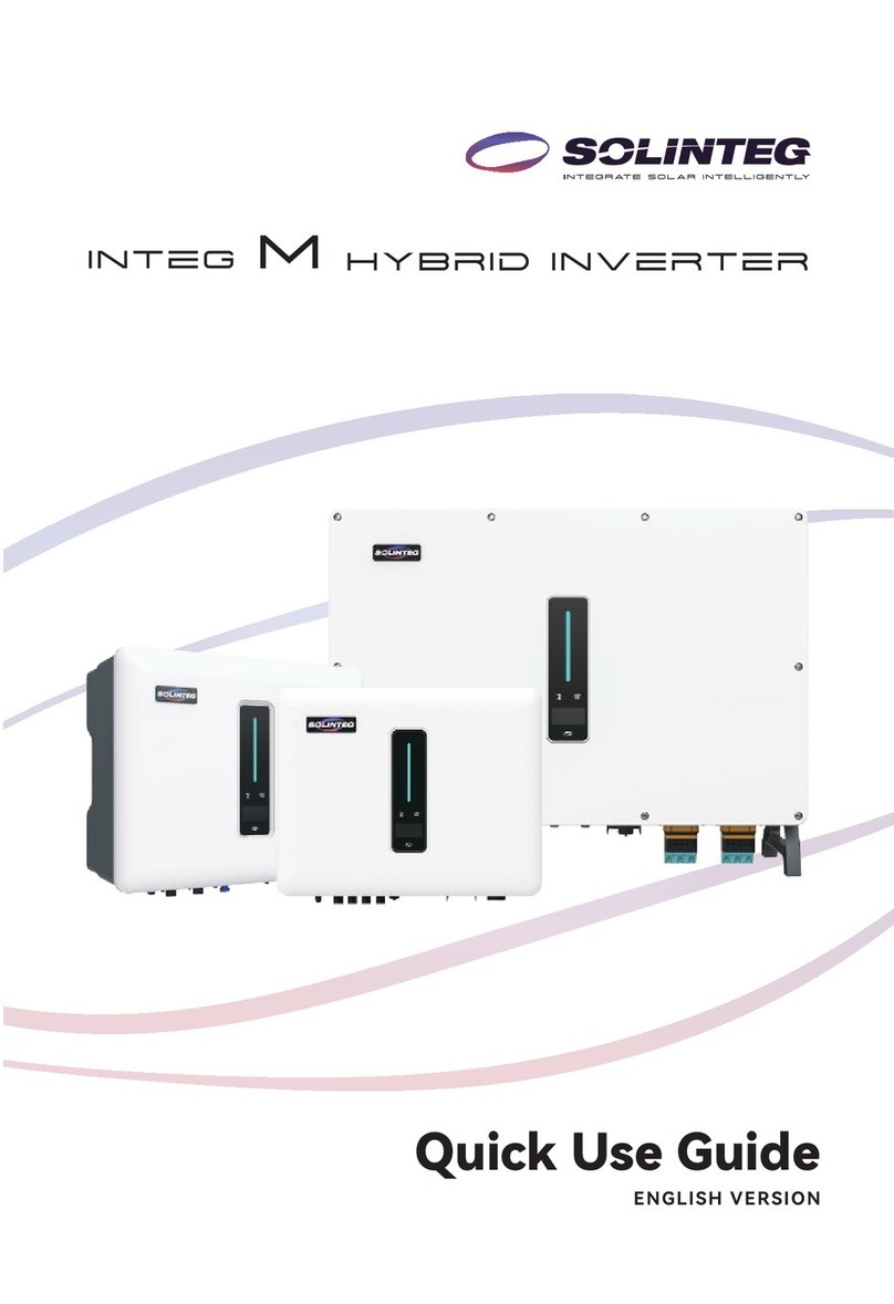 SOLINTEG Integ M Betriebsanleitung