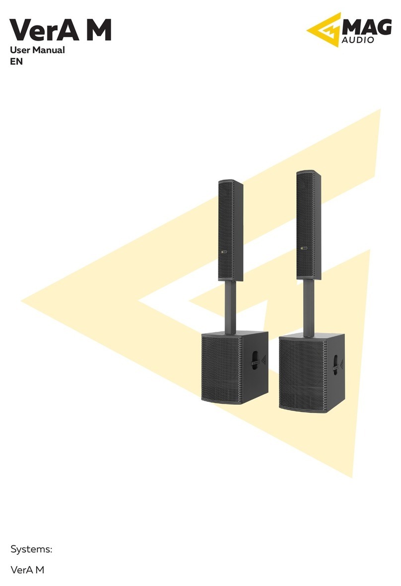 MAG Audio VerA M Bedienungsanleitung